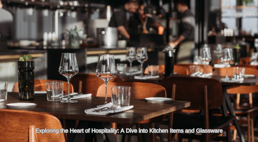 Exploring the Heart of Hospitality: A Dive into Kitchen Items and Glassware